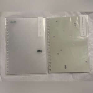 Cloth & Paper Clear 12-Twelve Month Divider and Punched Letter Cover